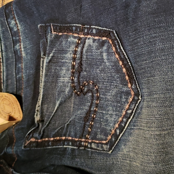 Silver Jeans New Womens Suki Mid Rise Slim Bootcut Jeans Fluid Denim Womens 🎉HP - Picture 11 of 17